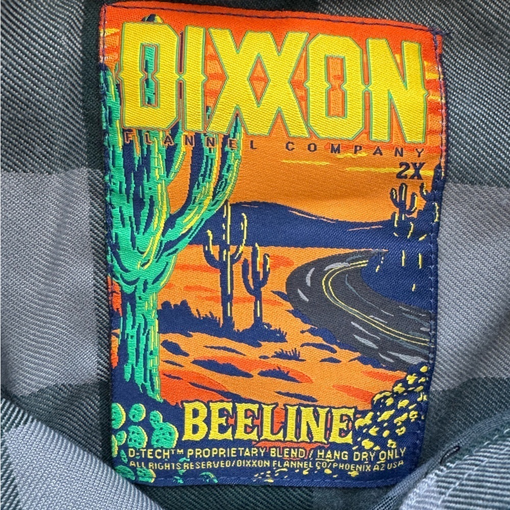 NWT Dixxon Flannel Co. | Men’s “Beeline” flannel 2XL - Picture 10 of 10